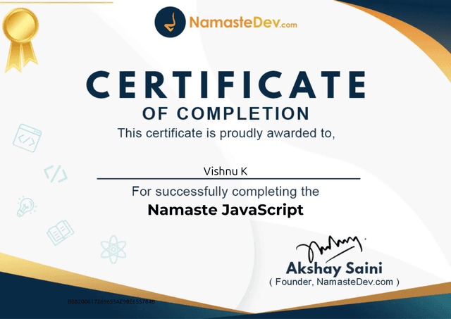 Namaste JavaScript